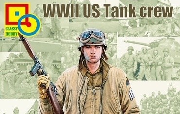 Classy Hobby WW2 US Army Tank Crew