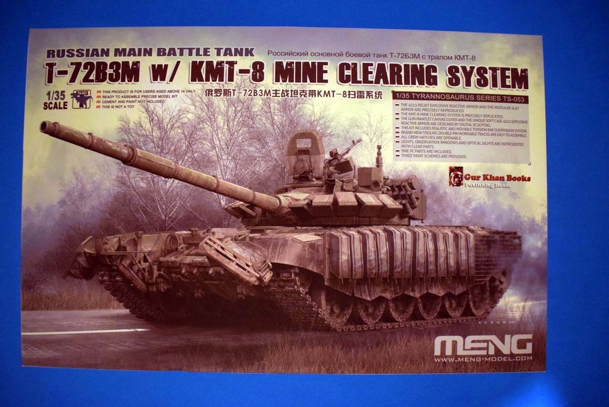 T-72B3M with KMT-8 Mine Clearing System