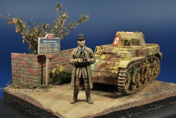 French Renault AMR-35