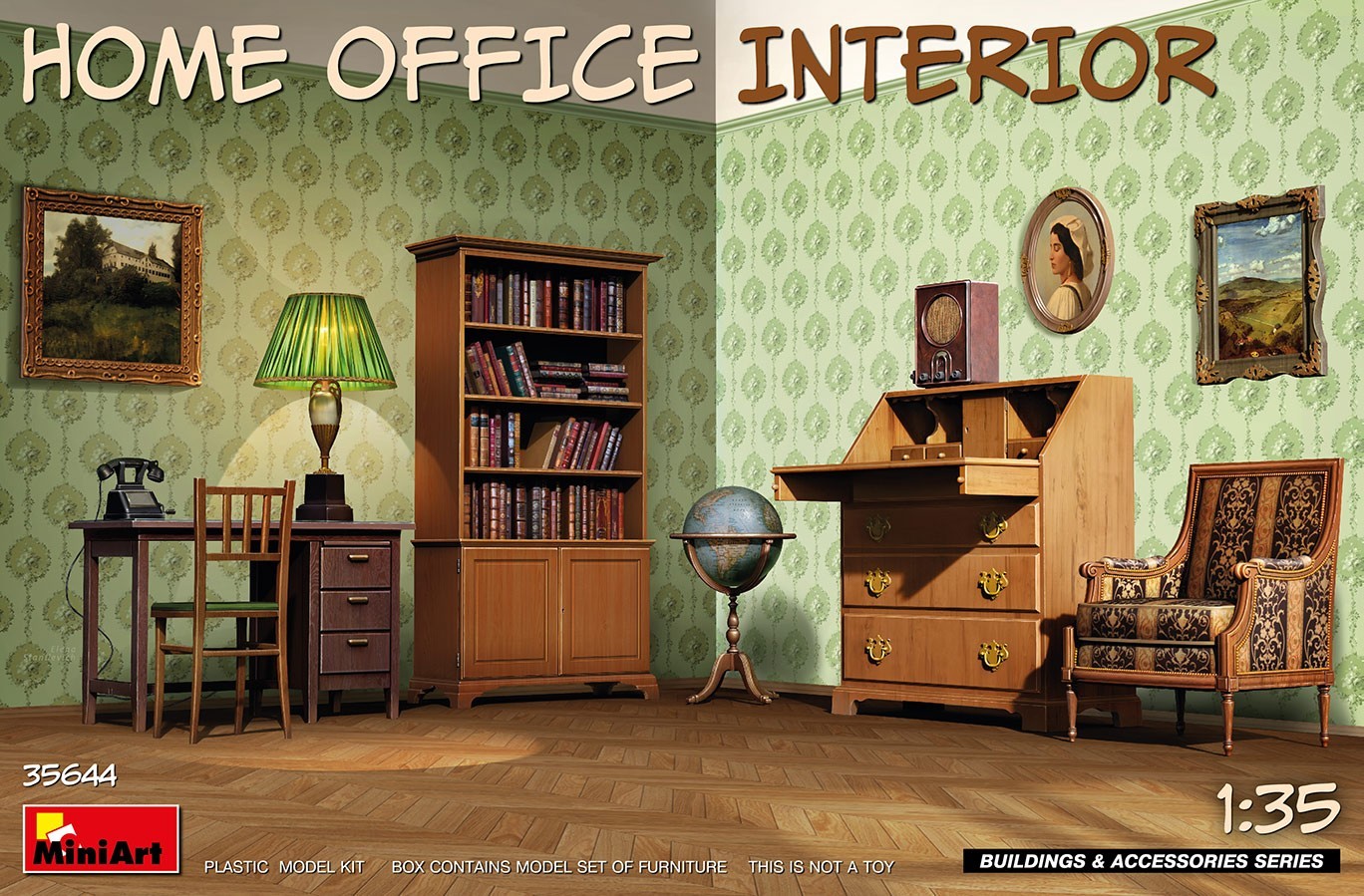 MiniArt Home Office Interior