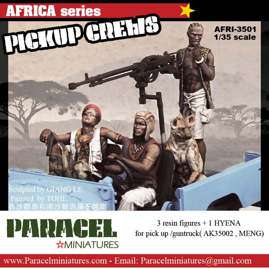 African Pick Up Crew from Paracel
