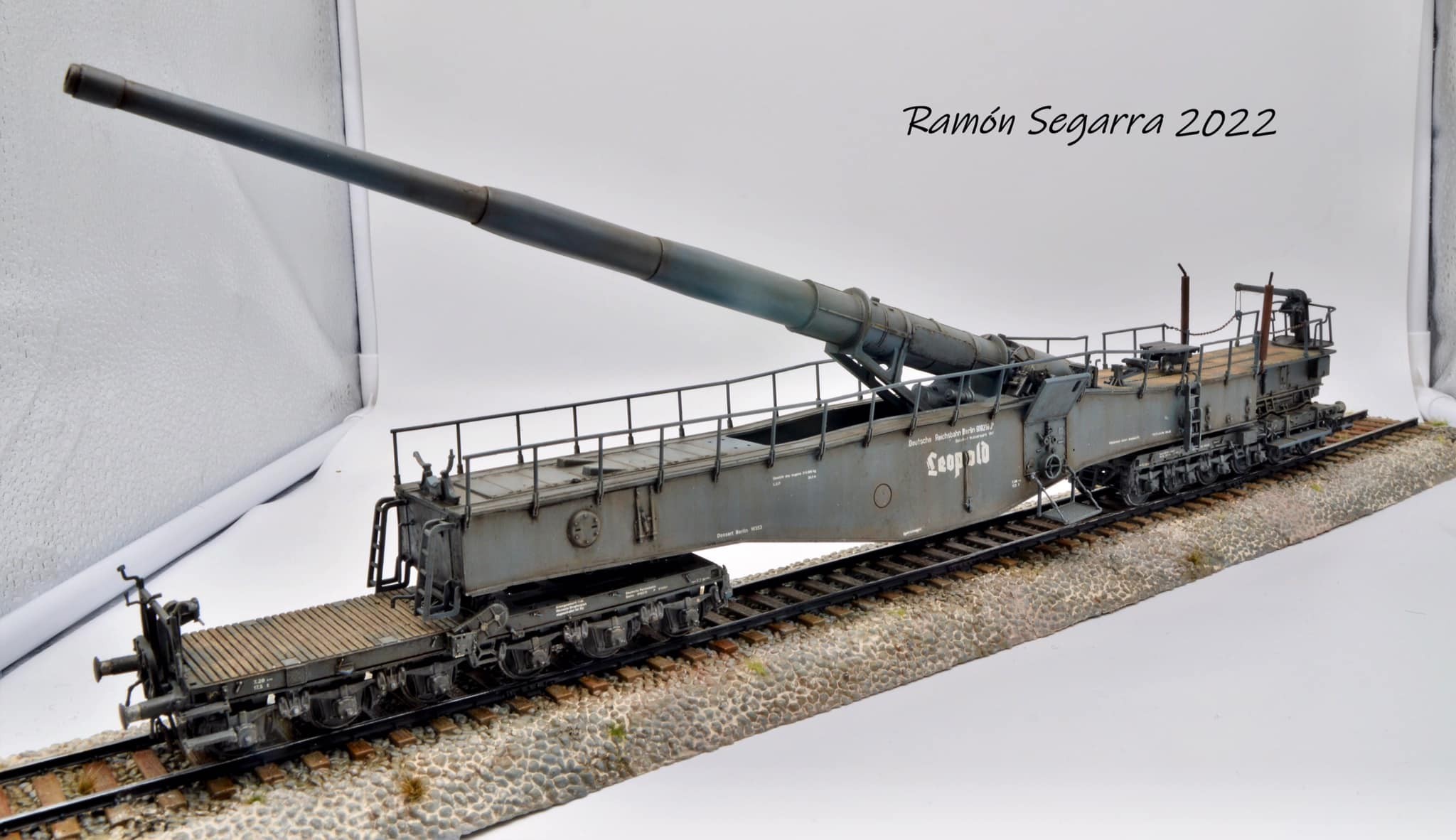 German Rail Gun The Leopold