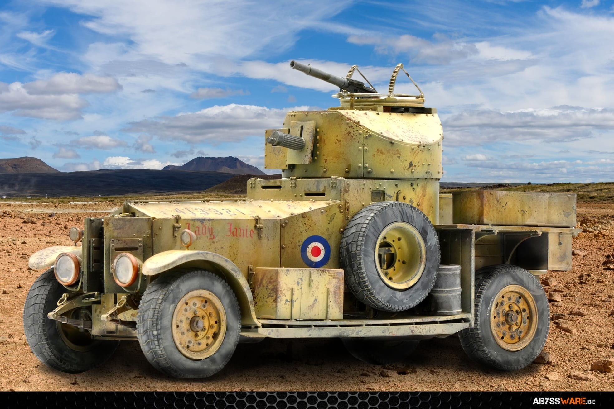 Rolls-Royce armored car - RAF
