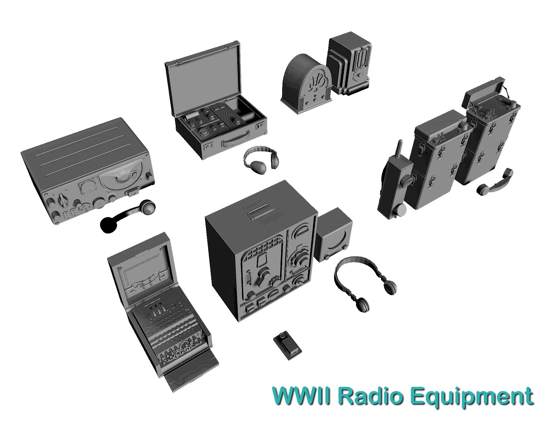 New 1/35 diorama accessories from Drums and crates