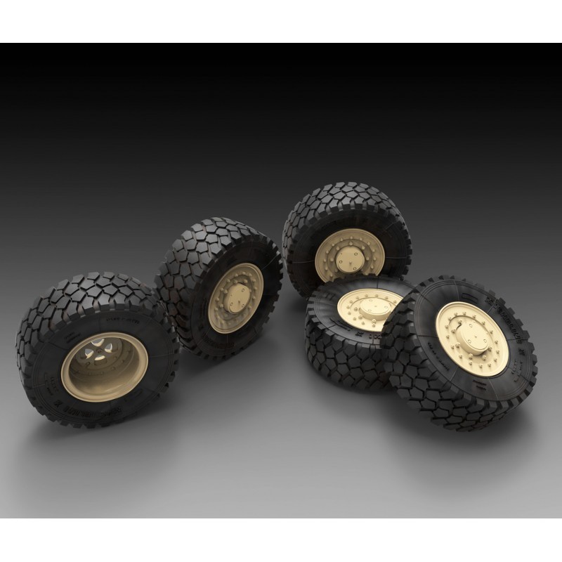 RG-31 Sagged Wheels