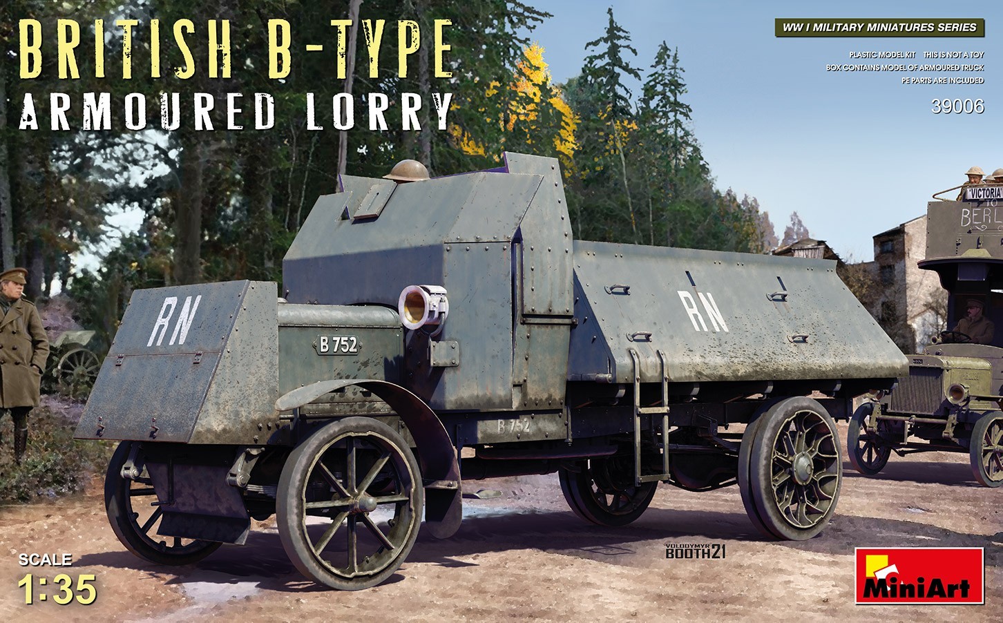 MiniArt British B-Type Armoured Lorry
