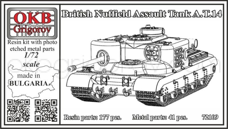 OKB Grigorov: Nuffield A.T. 14 and A.T. 15
