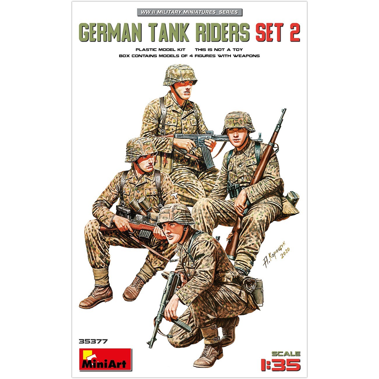 MiniArt German Tank Riders Set 2