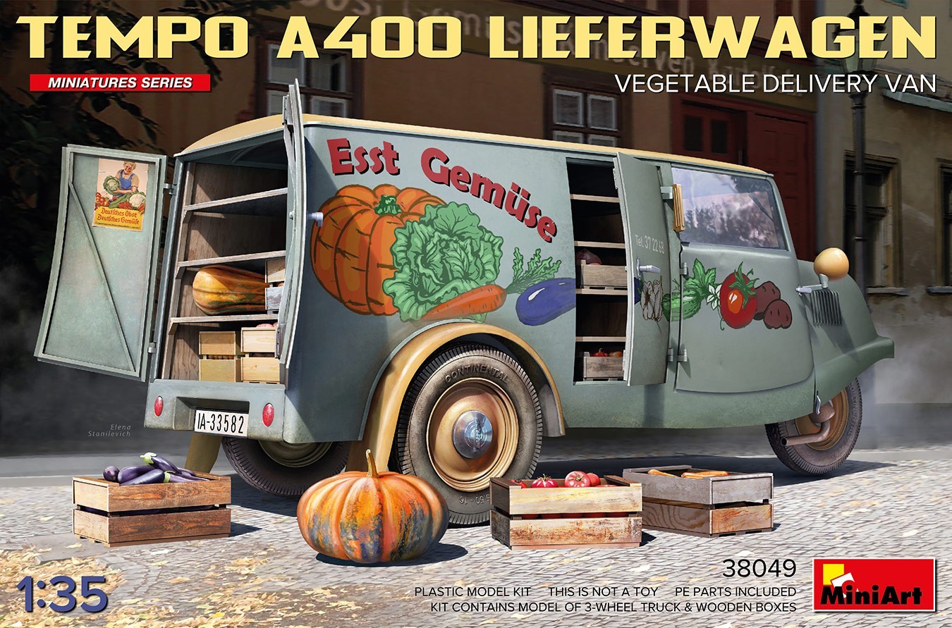 Tempo A400 Lieferwagen Vegetable Delivery Van