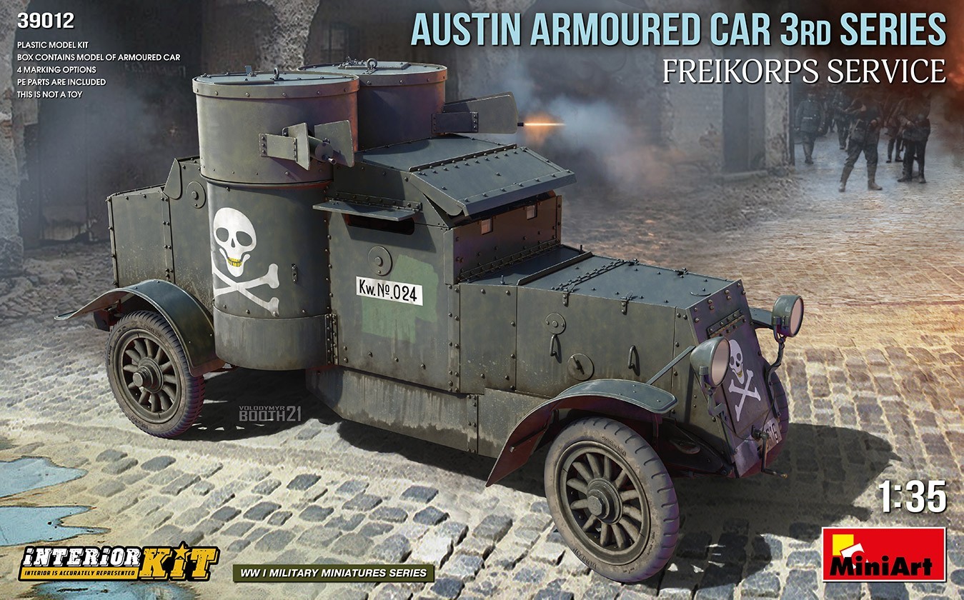 Austin Armoured Car 3rd Series Freikorps Service