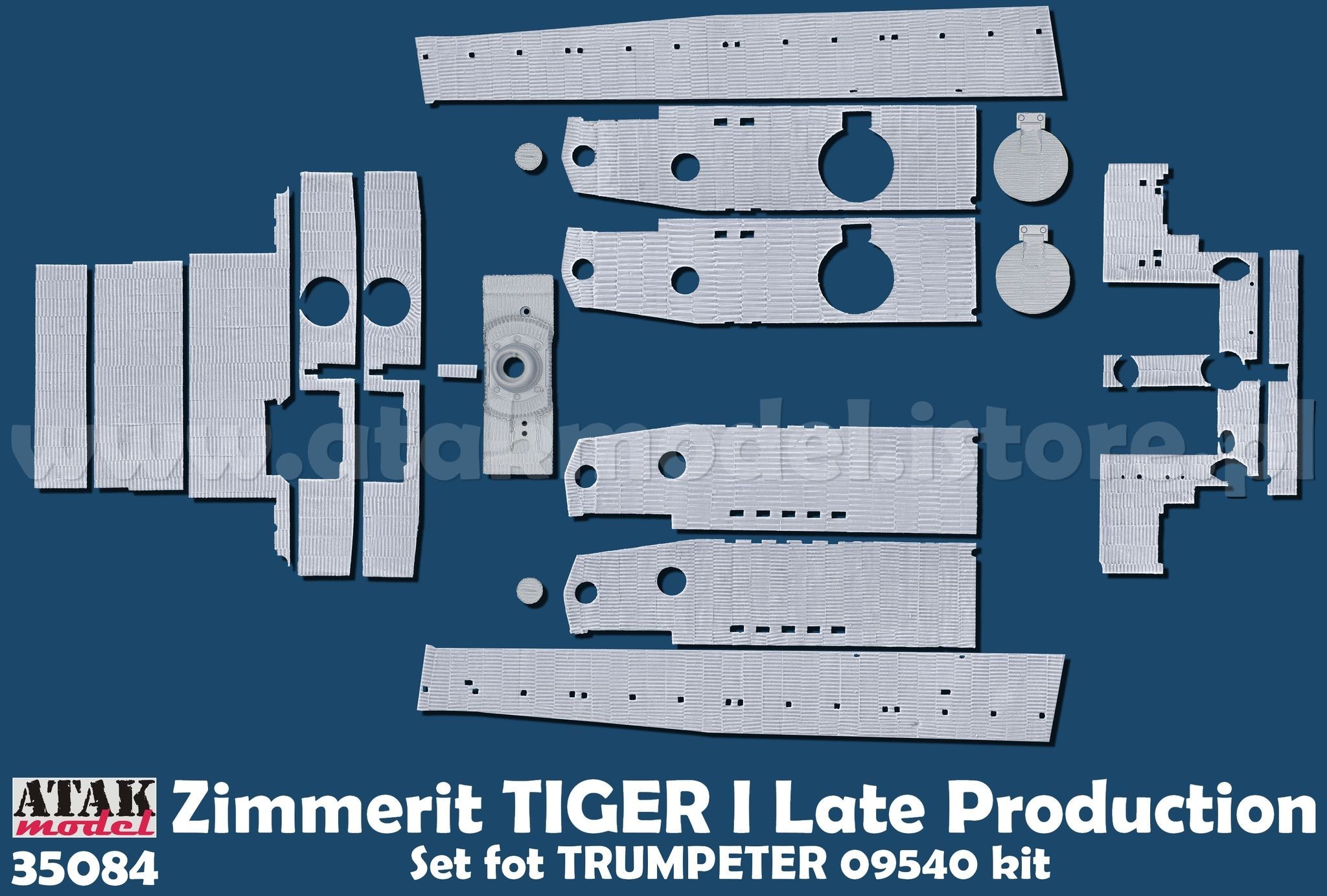 Atak: Zimmerit for Tiger I and Jagdpanzer