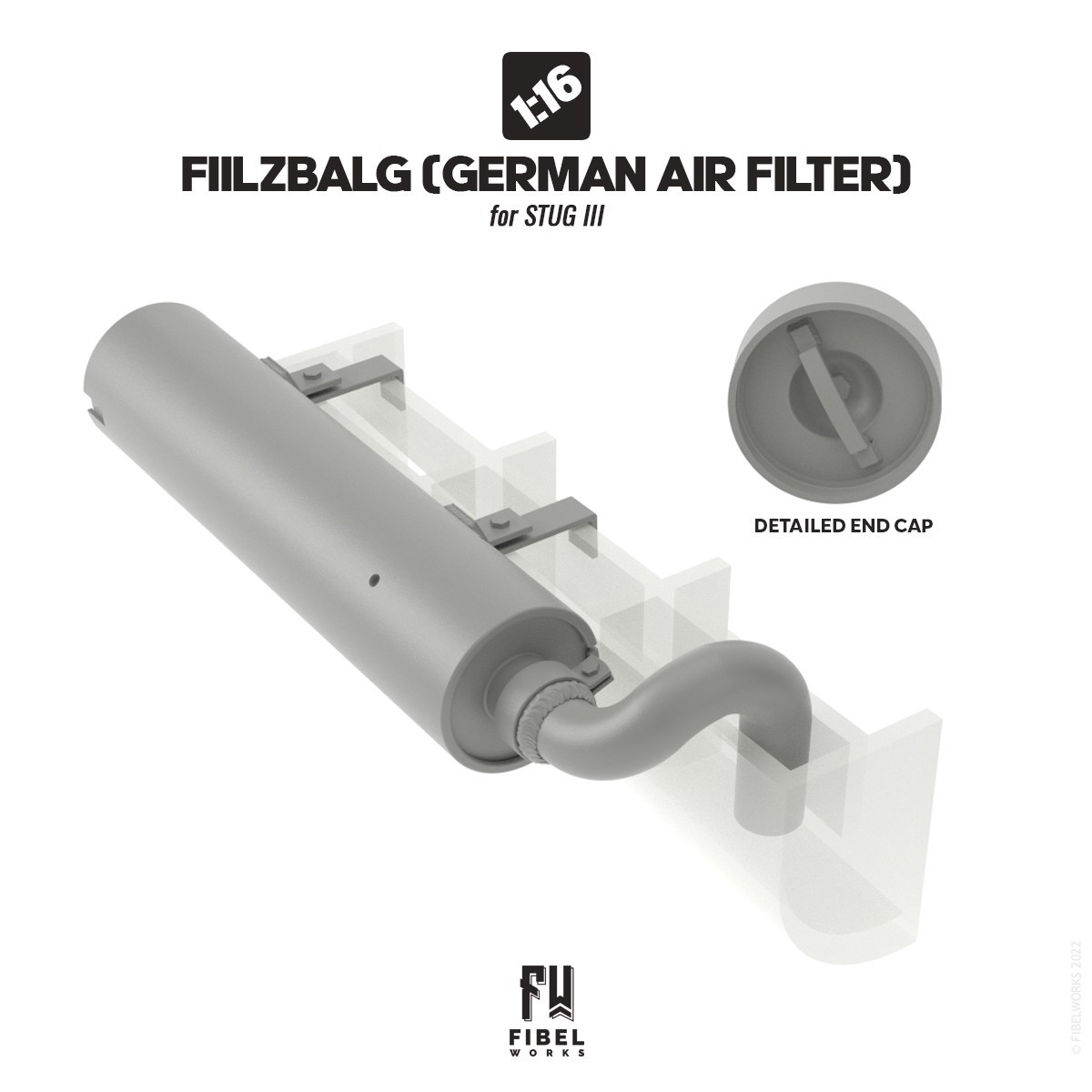 Fibelworks Stug III G. Detail Parts