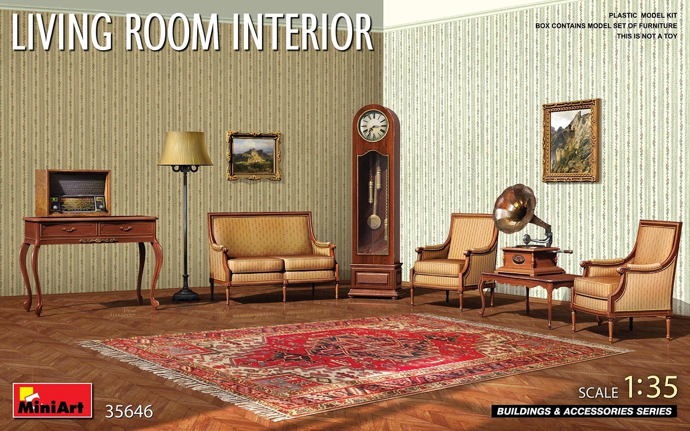 MiniArt Living Room Interior