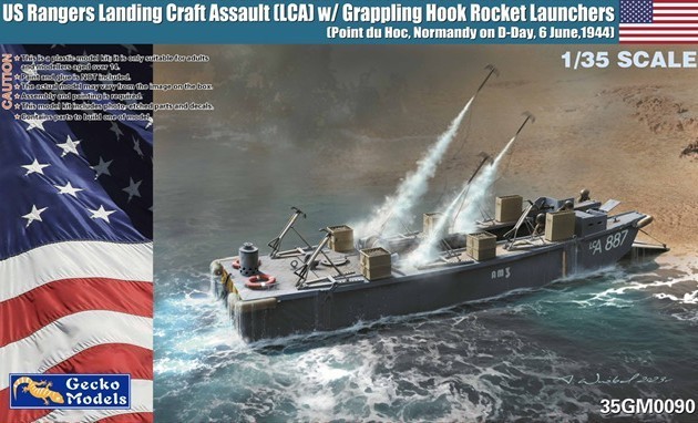 Gecko US Rangers Landing Craft Assault (LCA)