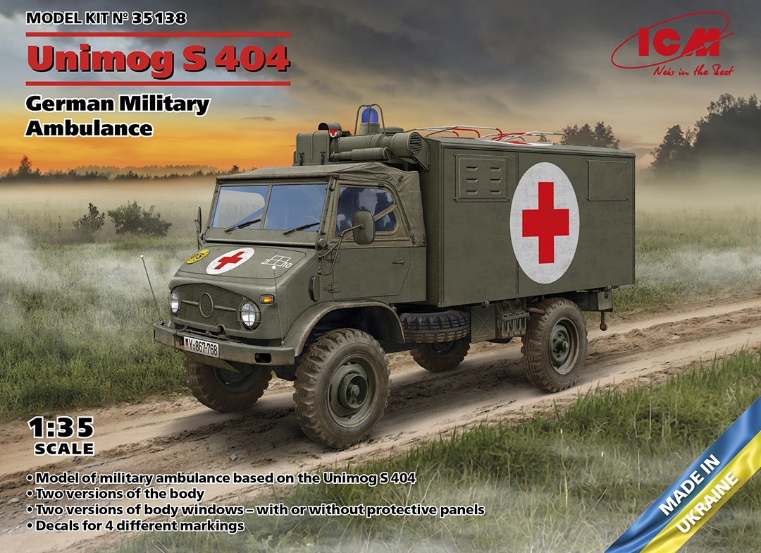 SOON ON SALE!  Unimog S 404
