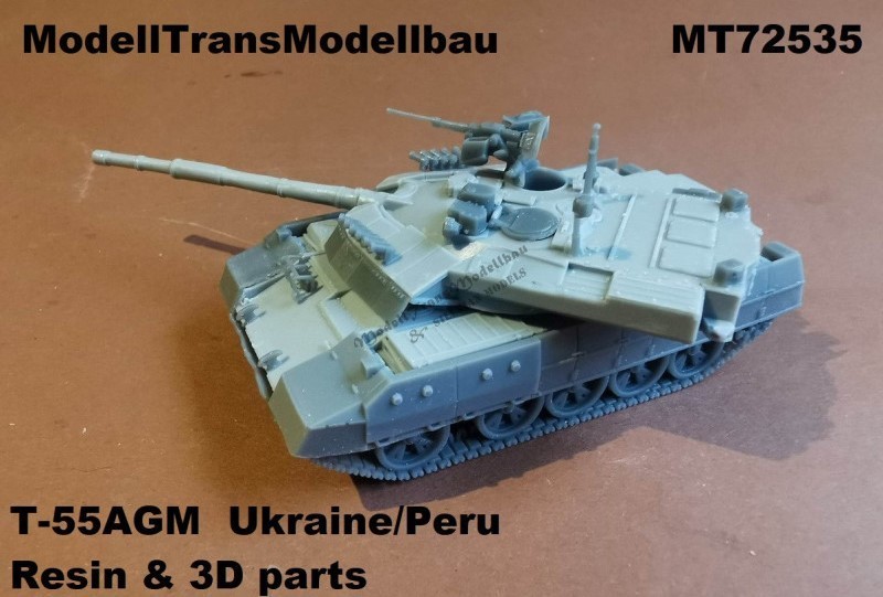 Modelltrans Modellbau:  T-55 AGM