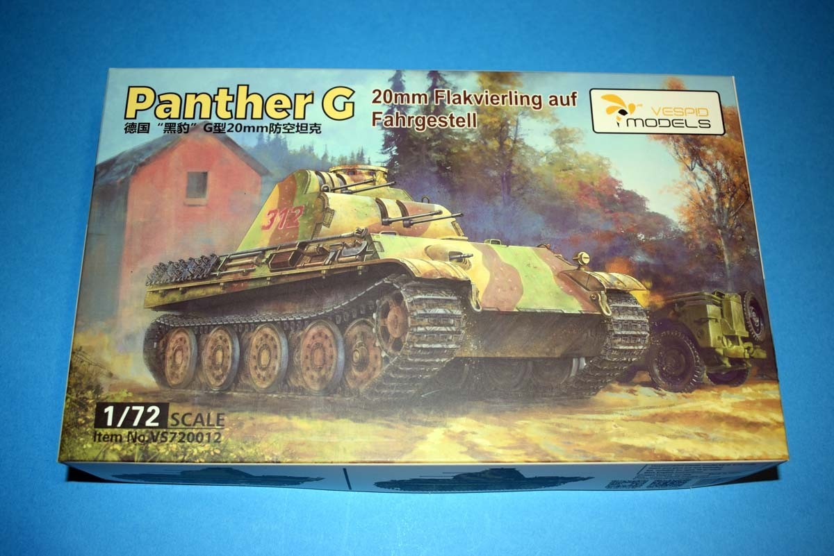 Panther G 20mm Flakvierling Ausf. Fahrgestell