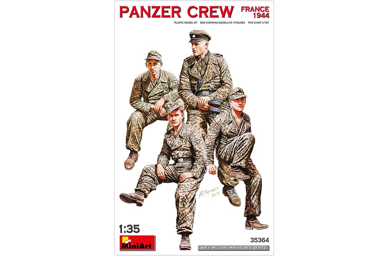MiniArt Panzer Crew. France 1944