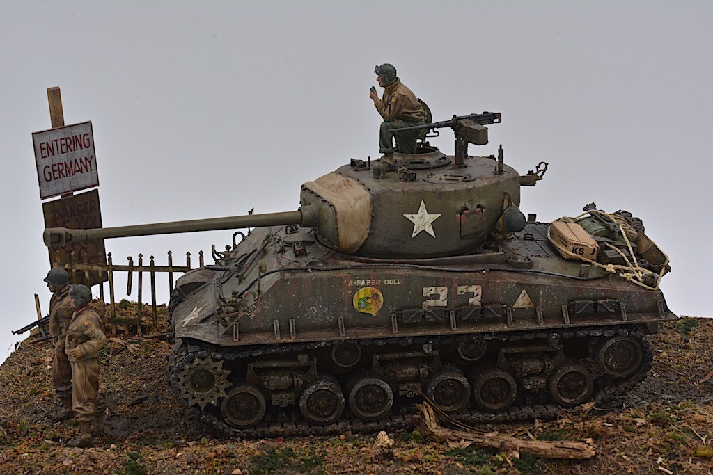 Germany 1945 M4A3E8 SHERMAN 