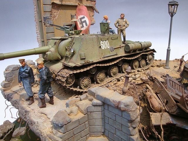 JSU-152 Убийца зверей (The Beast Killer) on the way in going