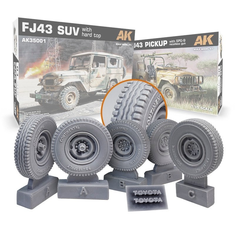 Toyota FJ43 Wheels from Macone