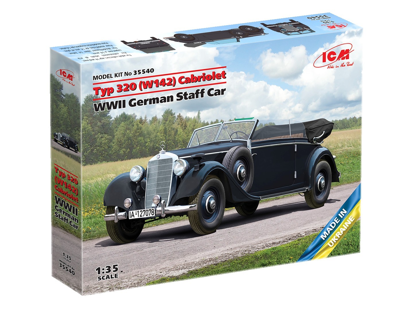 Typ 320 (W142) Cabriolet