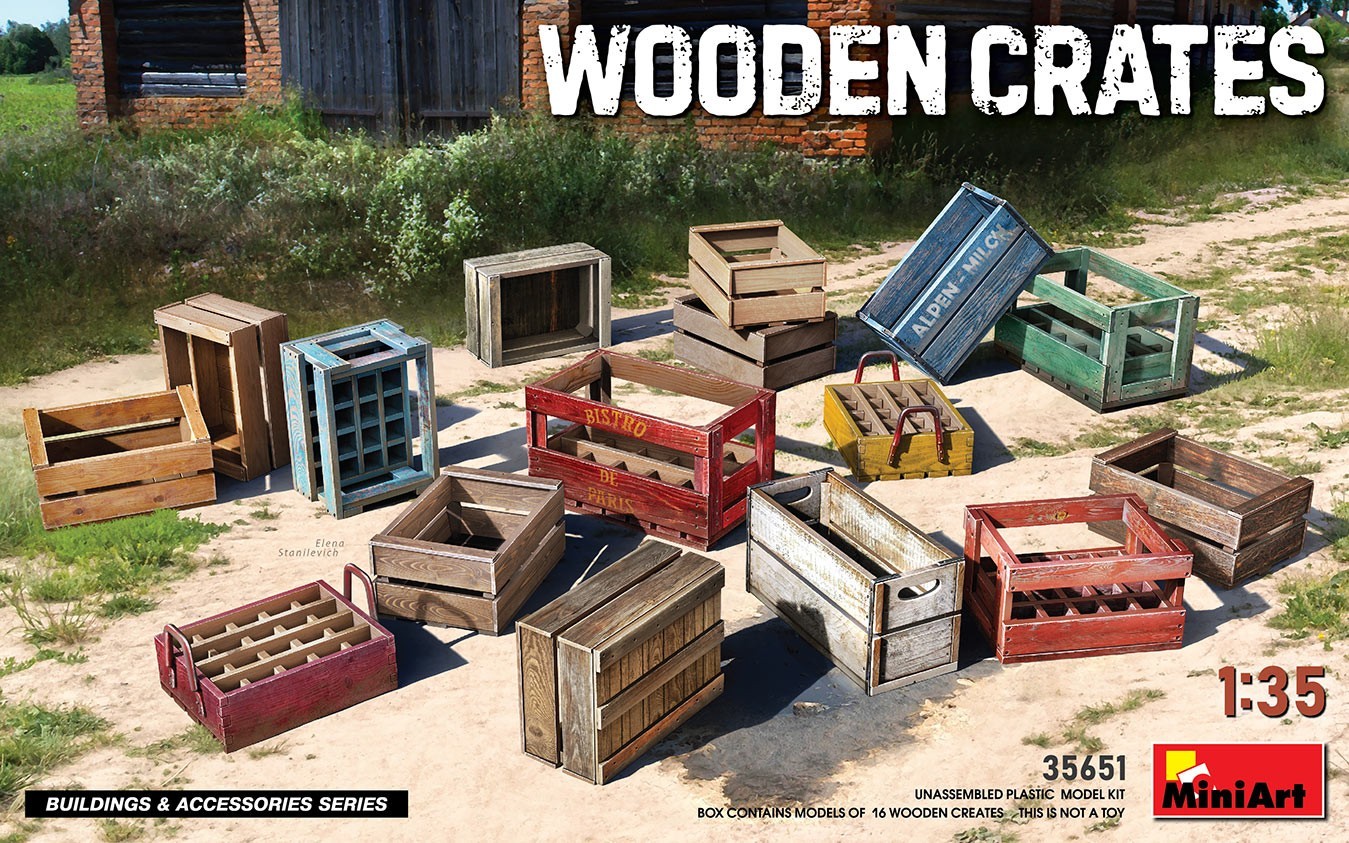 MiniArt Wooden Crates