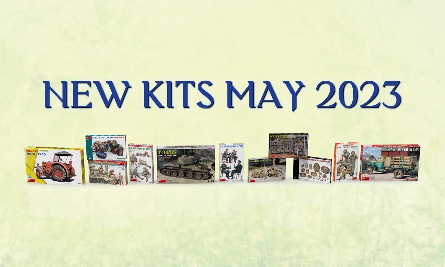New MiniArt Kits Available ✅ May 2023