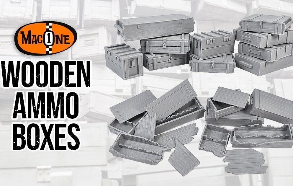 Macone Wooden Ammo Boxes