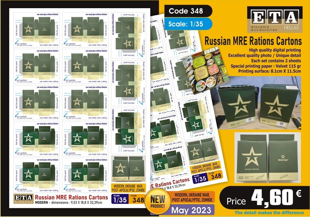 Modern Russian & Vietnam War U.S. Rations