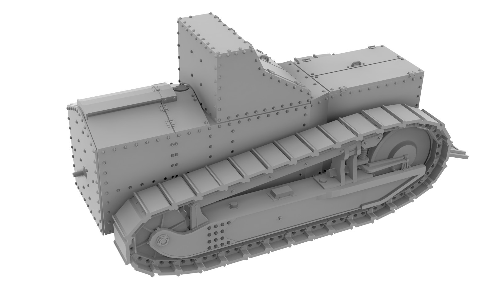Modell Trans Modellbau FT-17 Ammunition Carrier