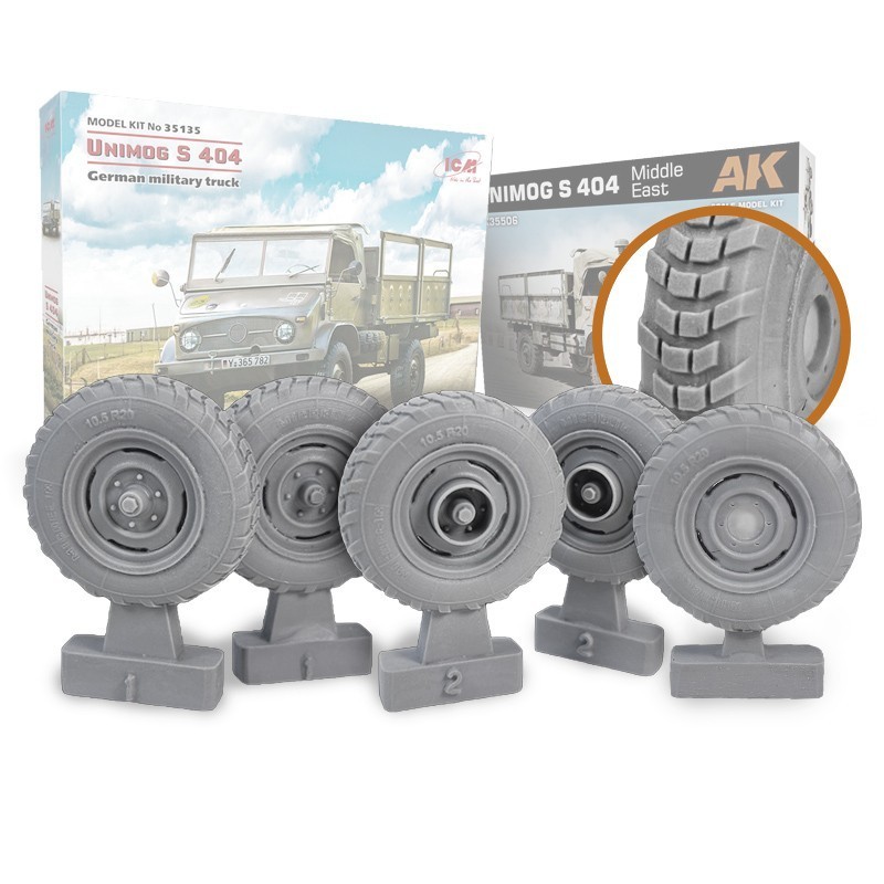 Unimog Wheels from MacOne