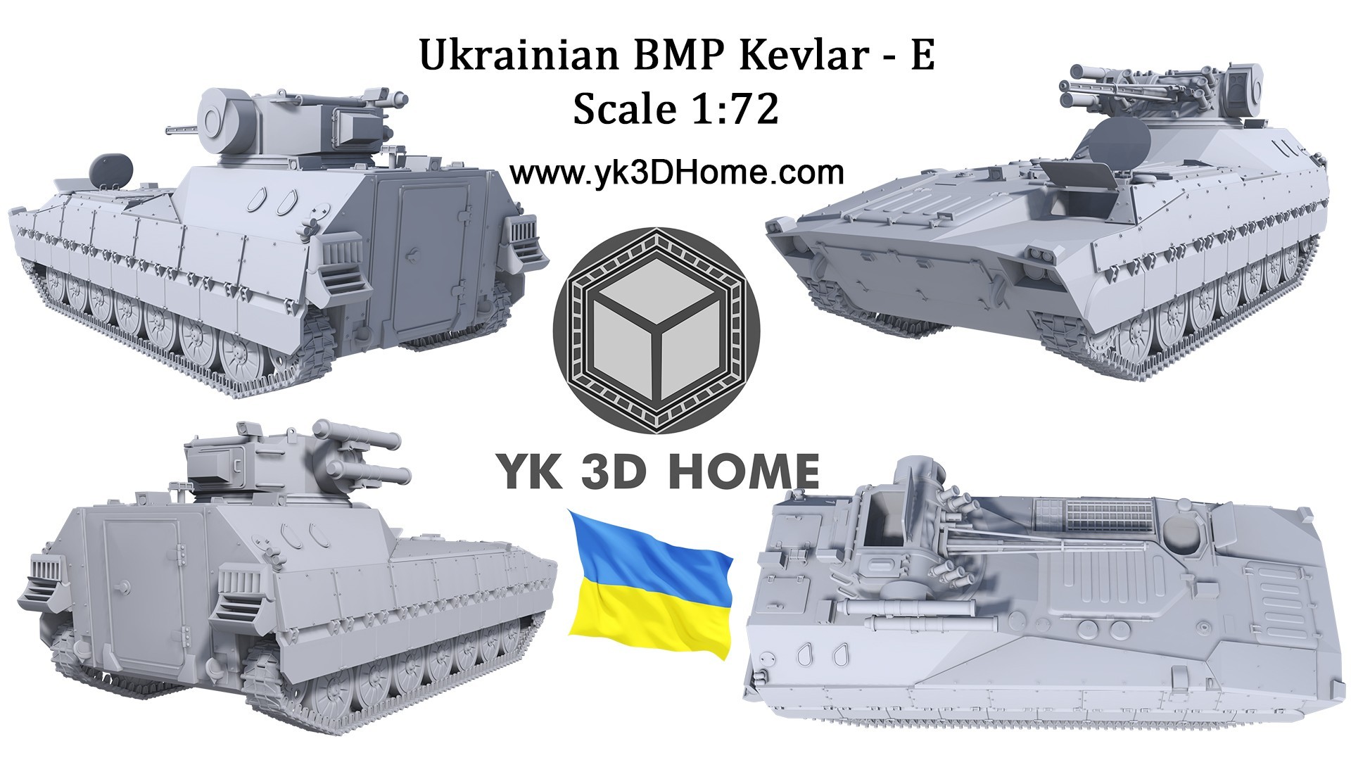 BMP  Kevlar-E of the scale 1:72