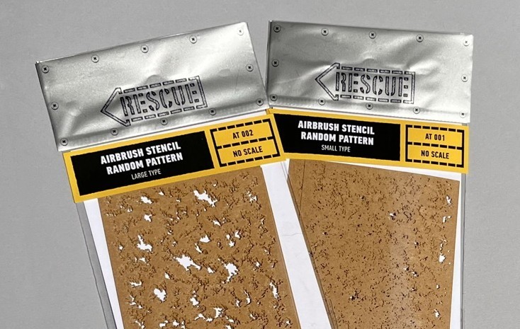 Rescue Models Weathering Stencils