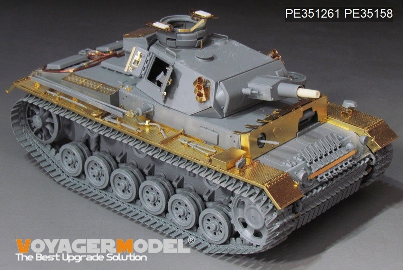 Voyager Pz.kpfw.III Ausf.N  New Photoetch Set