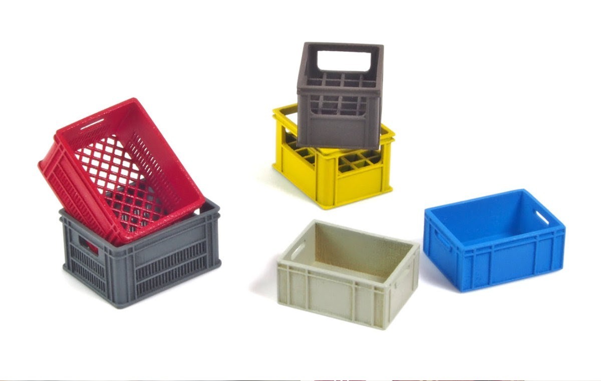 Matho Models Crates, Boxes and Plants