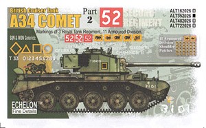 4 New 1/35 Decal Sets from Echelon