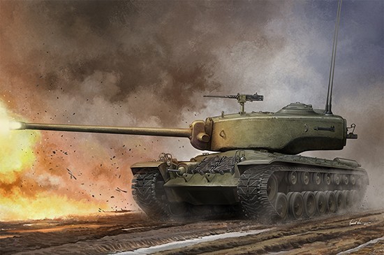 Hobby Boss:  US T34 Heavy Tank