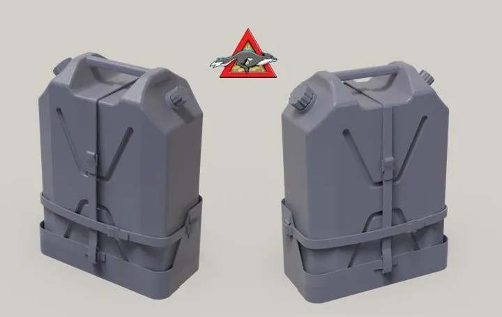 Grey Fox Concept: Australian Jerry Can Holder