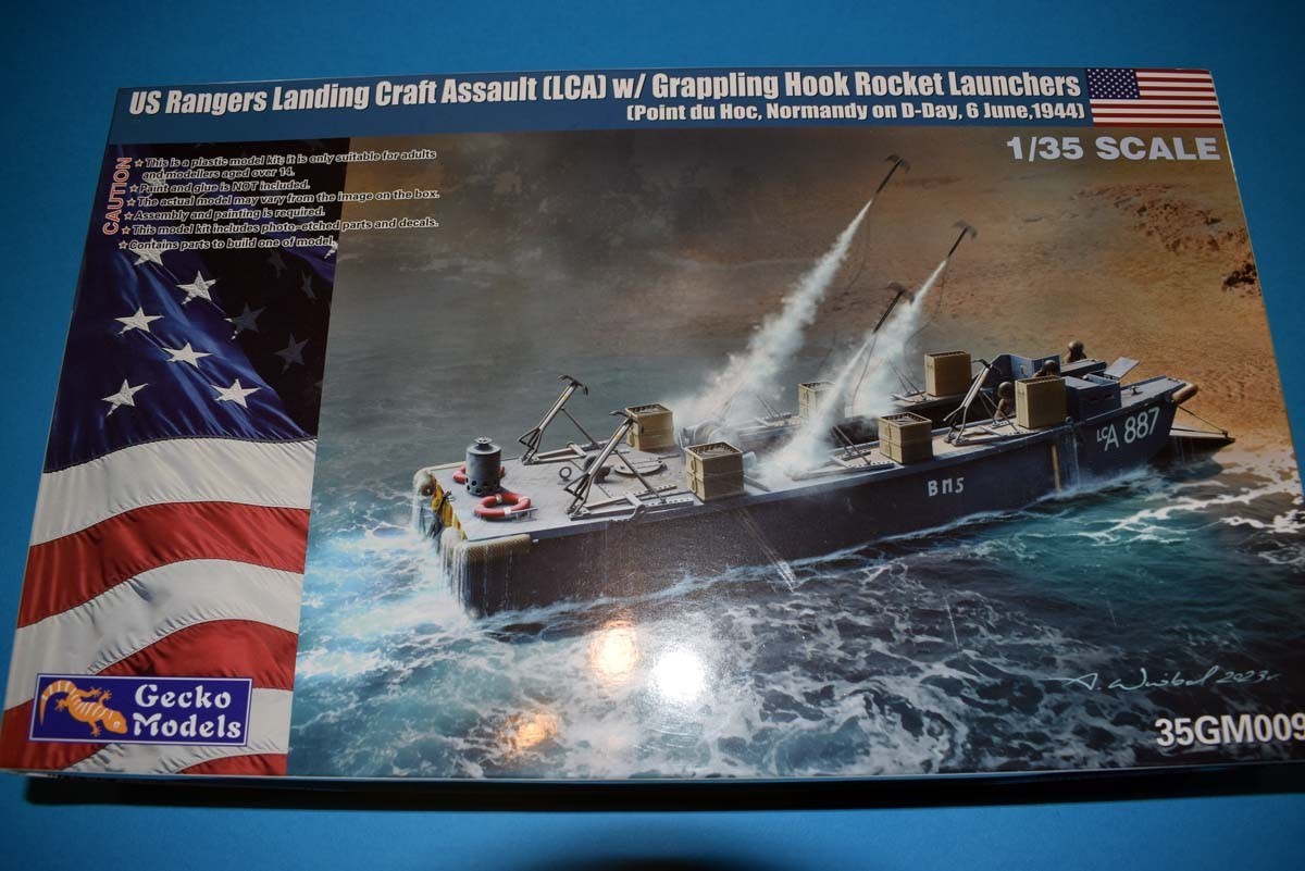 US Rangers Landing Craft Assault (LCA