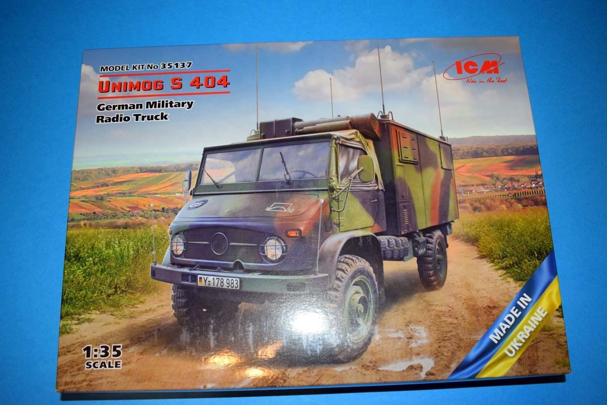 Unimog S404 German Military Radio Truck