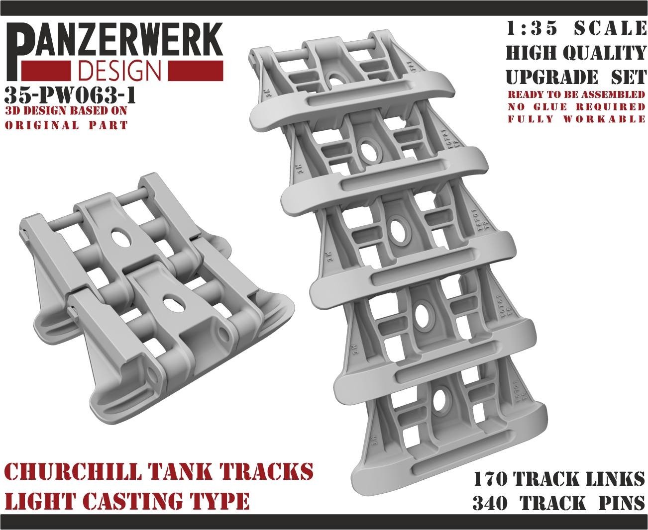 Panzerwerk: Churchill Tracks