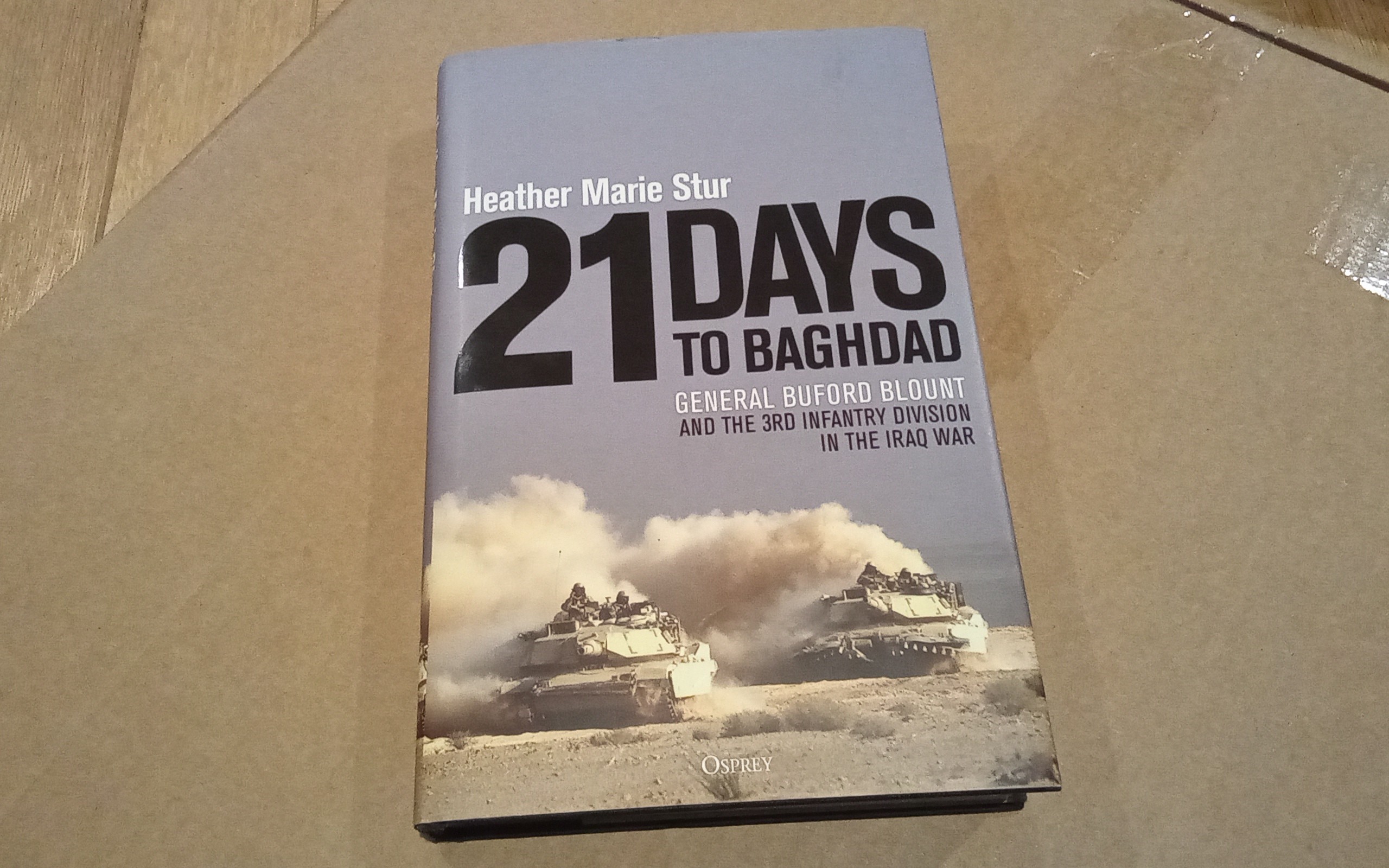 Read review, '21 days to Baghdad: General Buford Blount and the 3rd Infantry Division in the Iraq War'