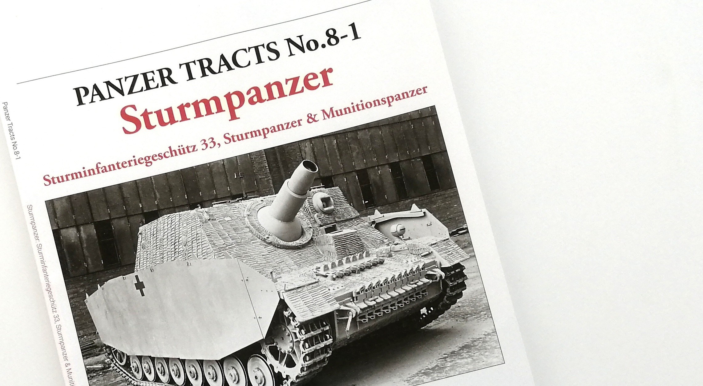 Review of Panzer Tracts 8-1 Sturmpanzer