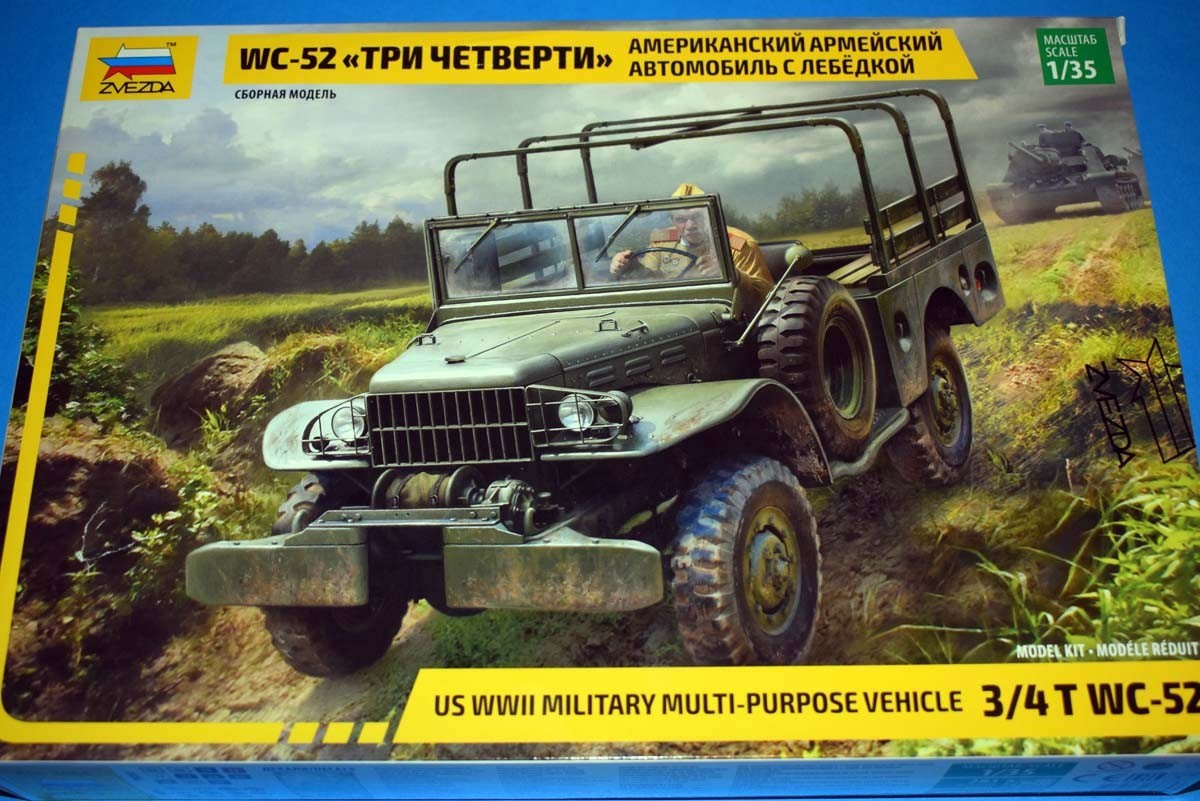 US WWII Military Multi-Purpose Vehicle 3/4 T WC-52 | Armorama™