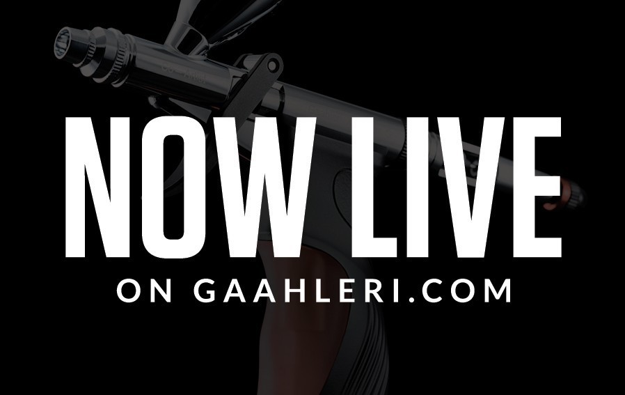 Gaahleri Airbrushes New Website