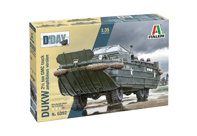Italeri DUKW 2½ GMC Truck Amphibious Version