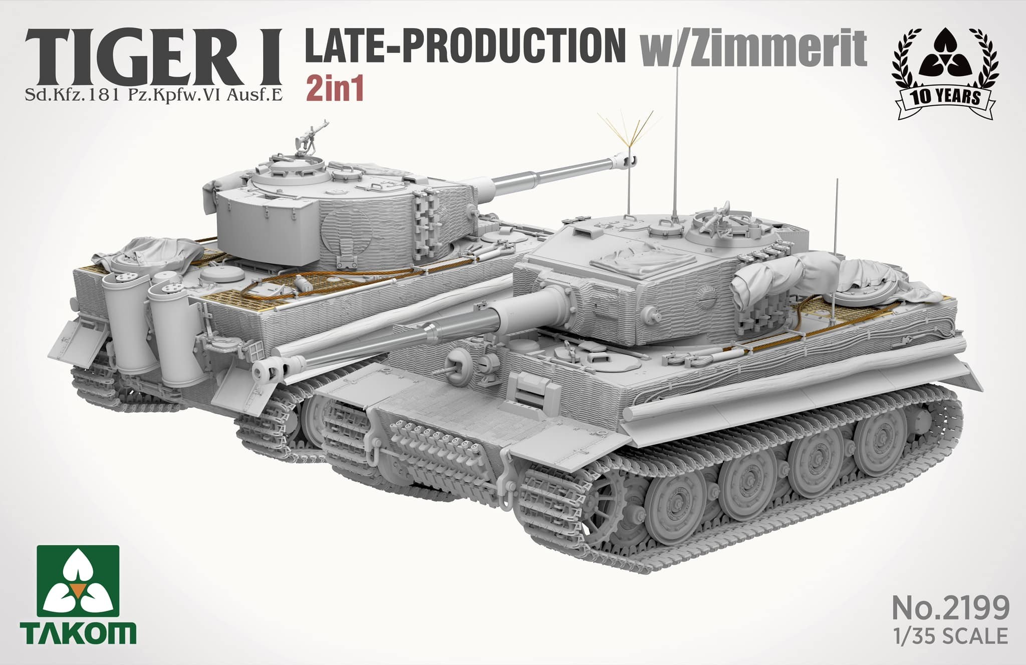 Takom Late Tiger w/ Zimmerit