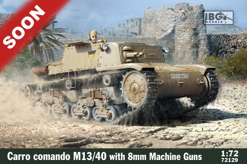 IBG Models:  Carro Commando M13/40