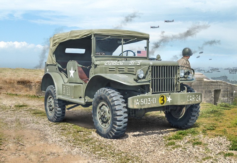 Italeri Dodge WC-56/57 Command Car Reissued